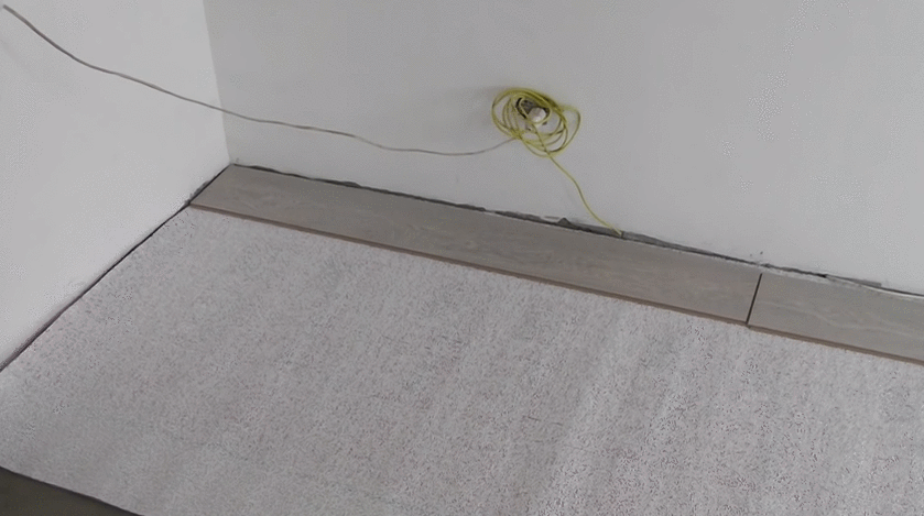 Начинаем укладывать ламели 