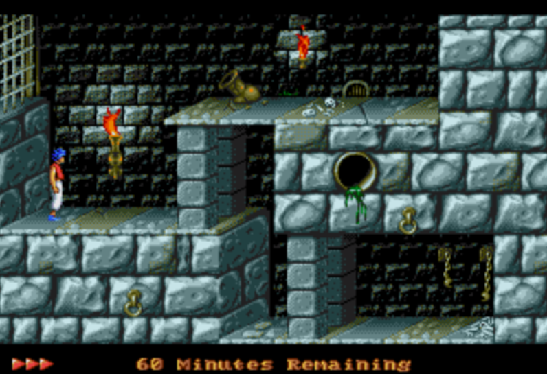 «Принц Персии» — компьютерная игра в жанре платформера, разработанная Джорданом Мекнером и давшая начало одноимённой серии.