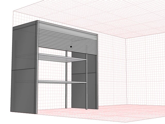 Проект первого шкафа в паркинг от компании GarageGuard