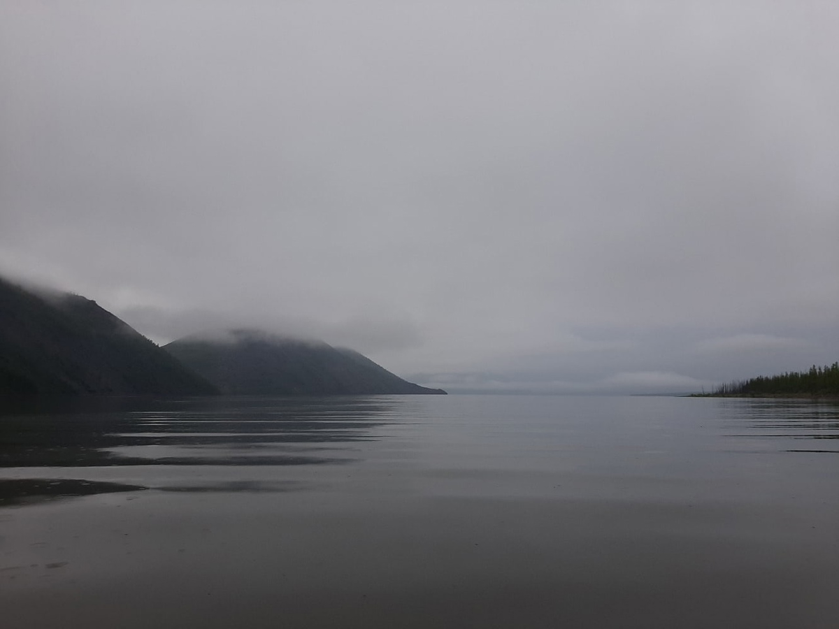 Колымское водохранилище. 