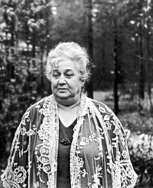 Анна Ахматова. Комарово. Октябрь 1964 г.