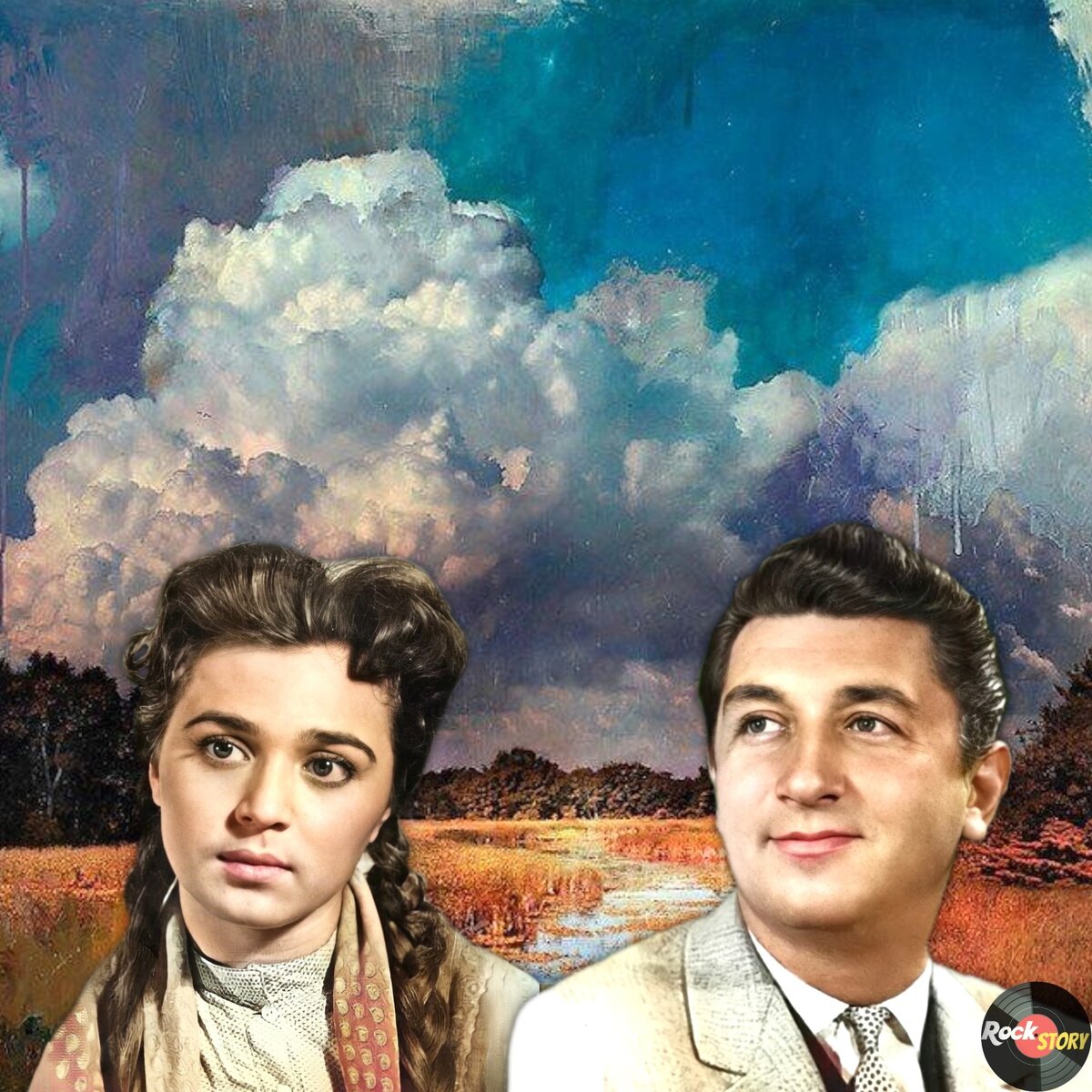 На фотографии: Элеонора Прохницкая и Борис Владимиров