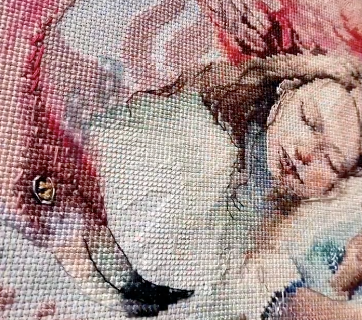 НАБОР ДЛЯ ВЫШИВАНИЯ РТО "РОЗОВЫЕ СНЫ" Артикул: M898 Дизайнер Катерина Костыгова Художник  Марина Дайковская