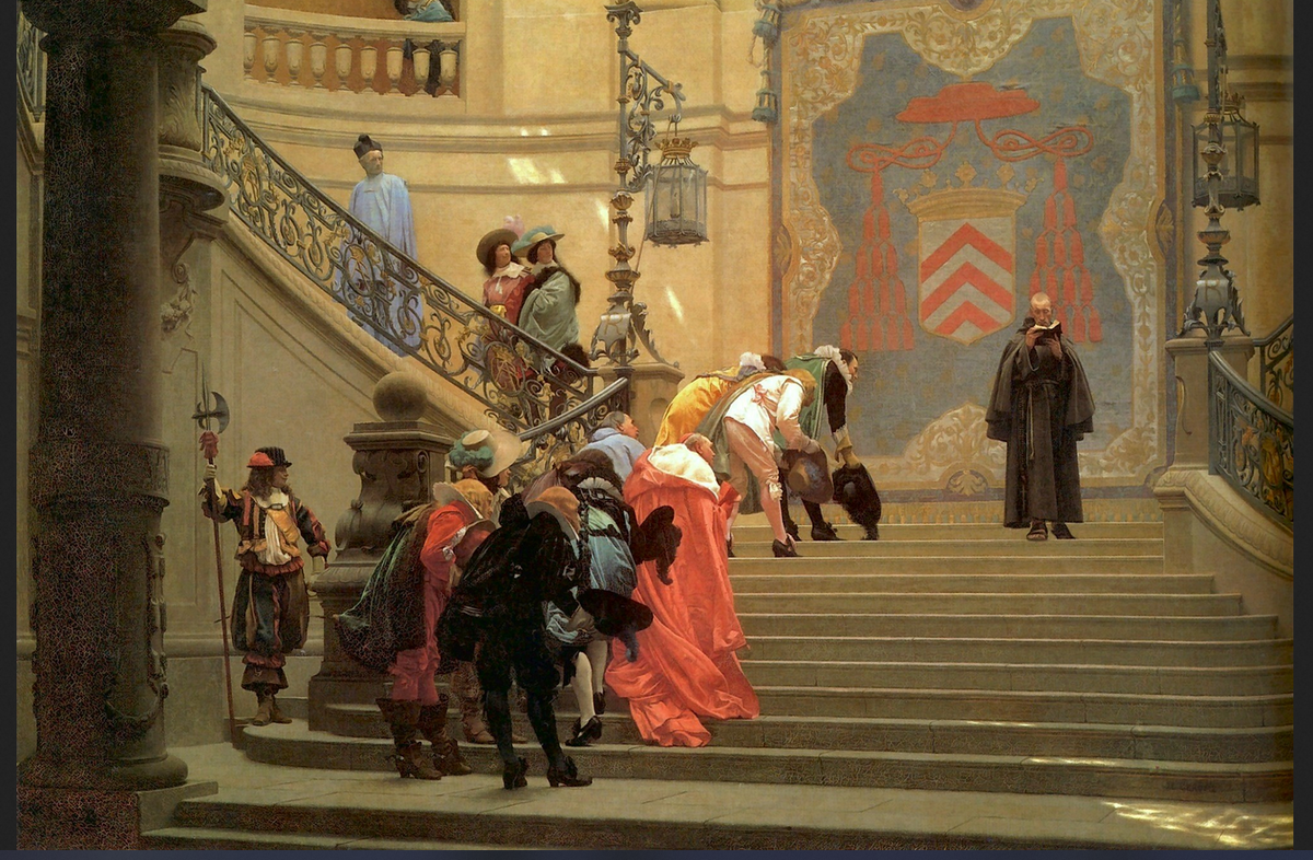 Жан-Леон Жером. "Серый кардинал"