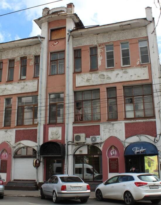 Здание аэроклуба, где обучалась Терешкова В.В.