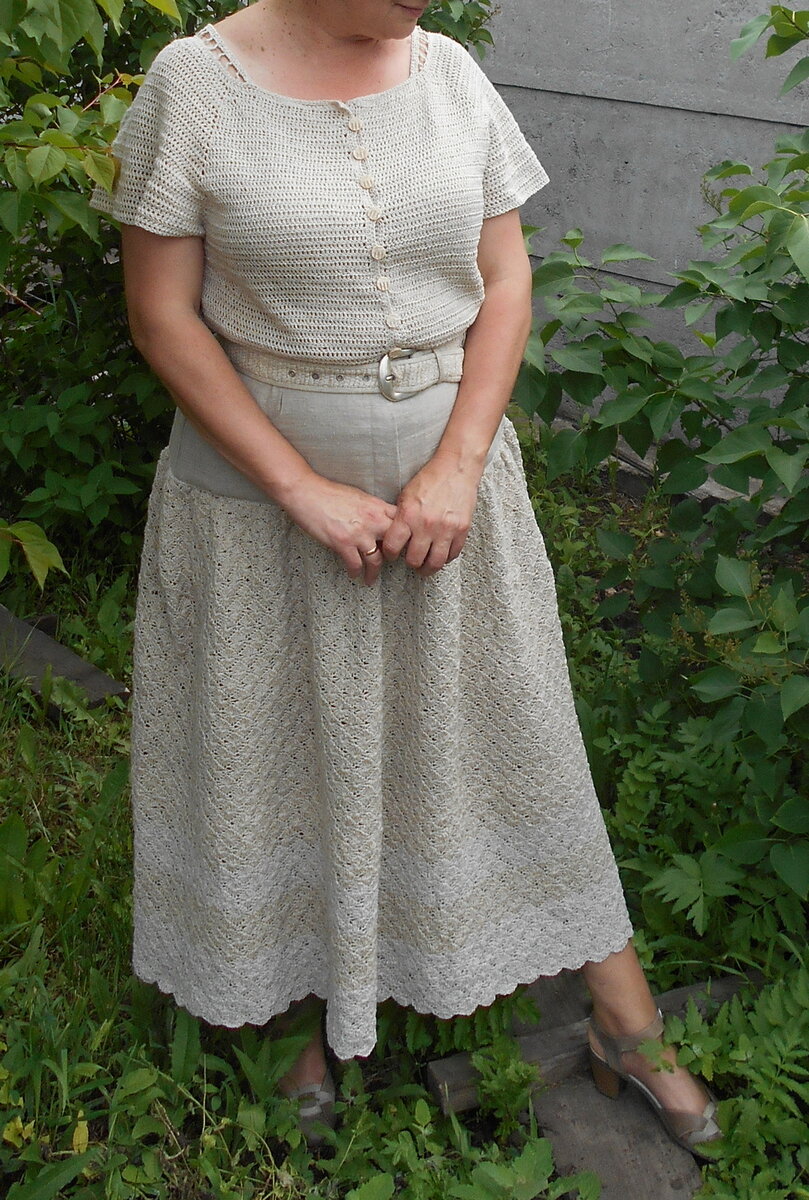 Работа Ольги Масловой. Что придумала - то связала