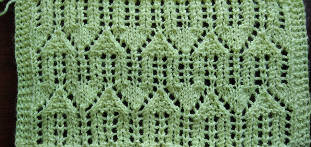 Лицевая сторона узора