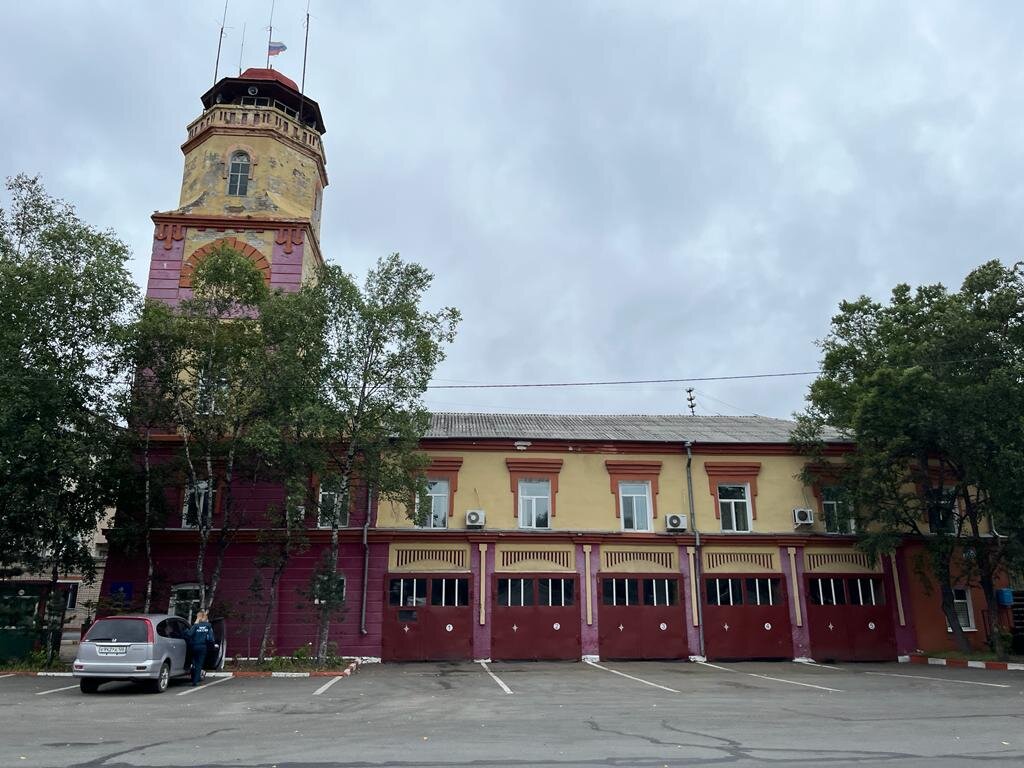 Пожарная каланча в Уссурийске.