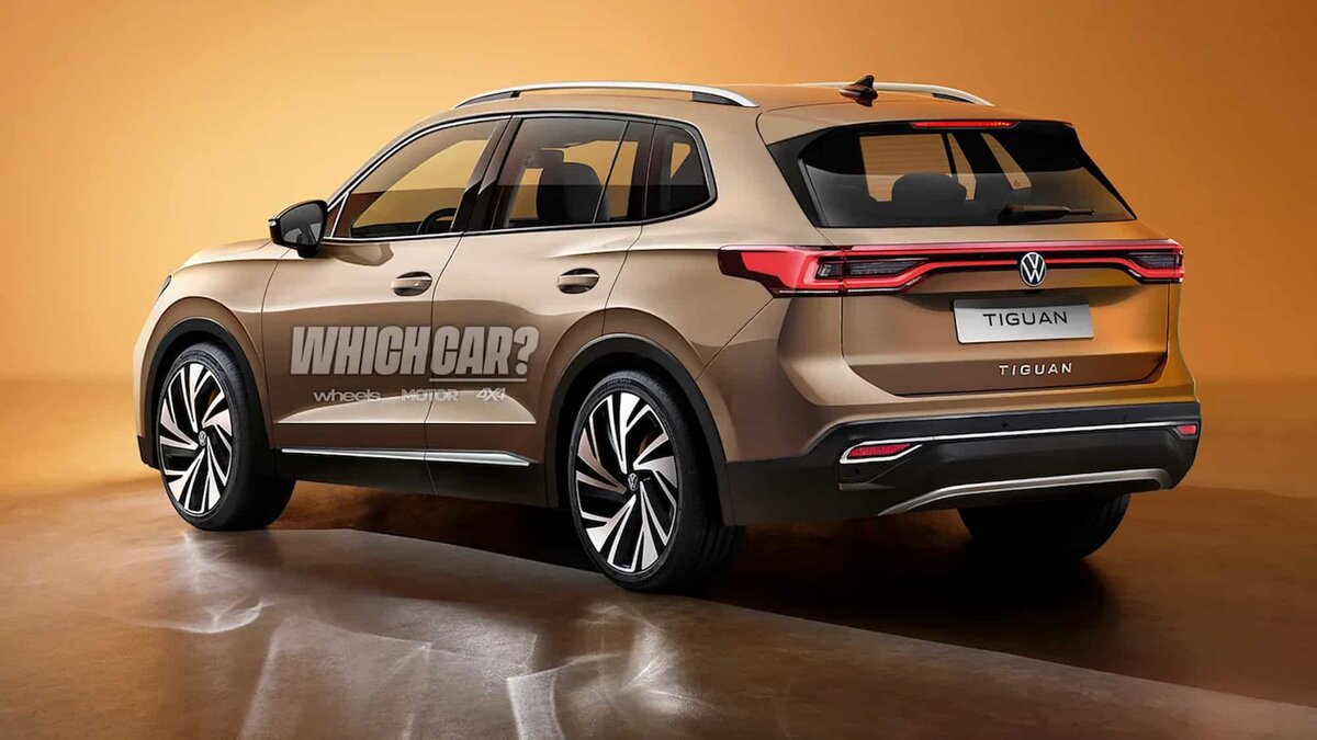 Volkswagen Tiguan 3 поколения: первые изображения | Daily-Motor.Ru | Дзен