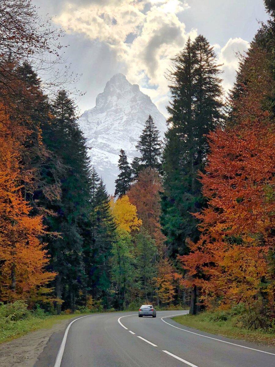 Осенний Домбай