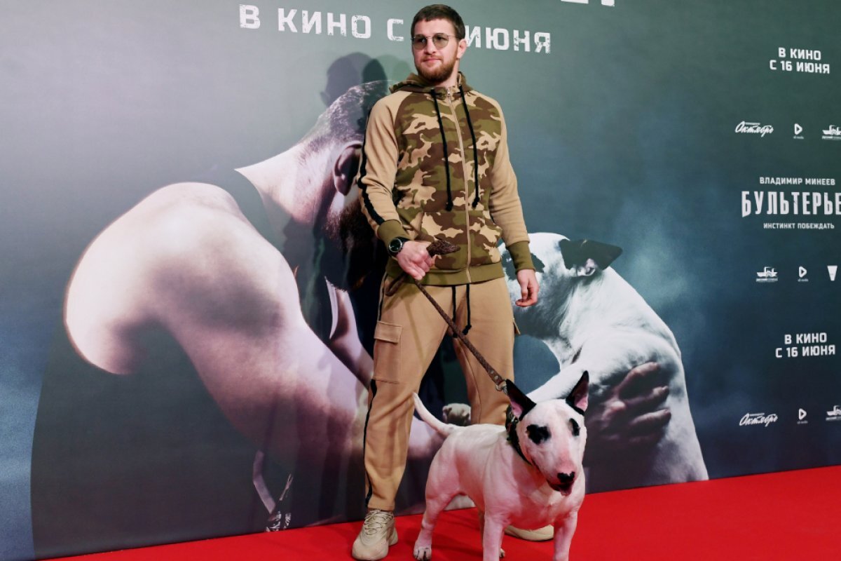    Боец и актер Владимир Минеев.