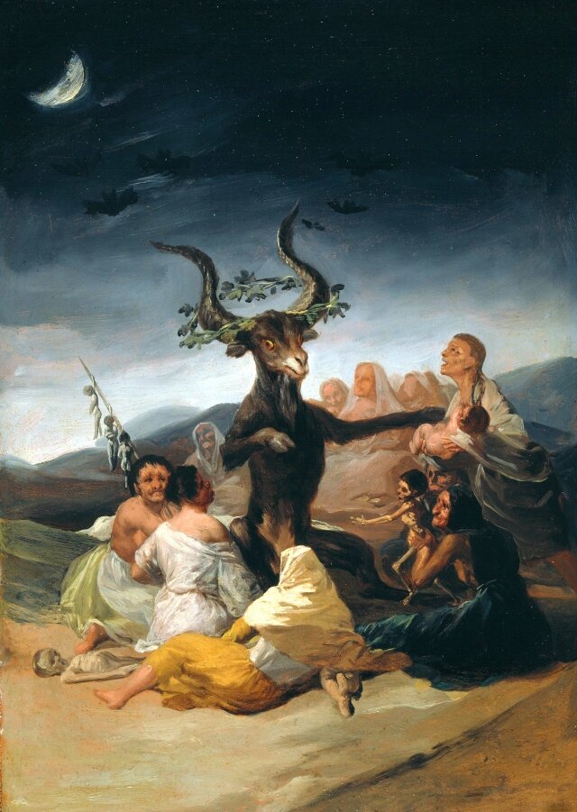   Франсиско Гойя. Шабаш ведьм. 1823