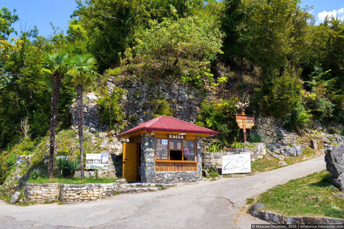 1. Тут начинается путь на вершину горы.