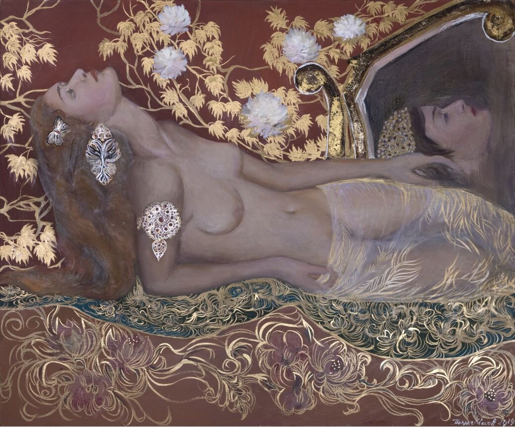 Матвеева Белла, Антисаломея (Диптих)2019, холст, масло, 2*100х120, Арт Холдинг Татьяны Никитиной, Санкт-Петербург.