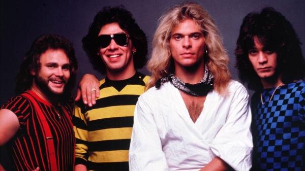 Группа «Van Halen» в молодости