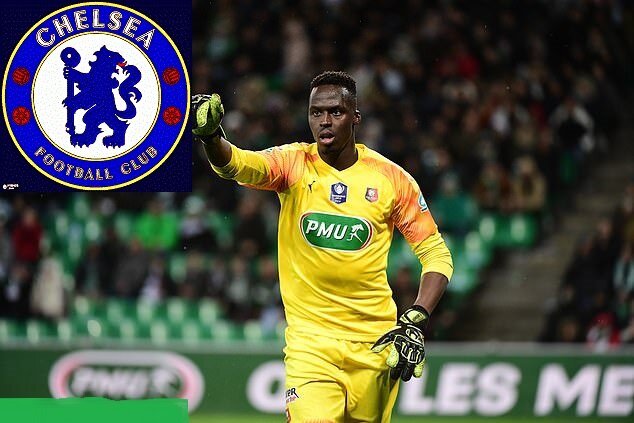 Челси подал улучшенную заявку на сумму 18 миллионов фунтов стерлингов для голкипера Ренна Эдуарда Менди