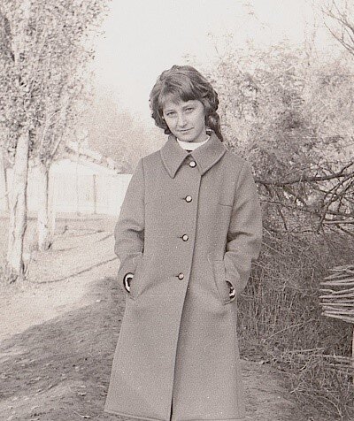 А это уже выпускной, десятый класс