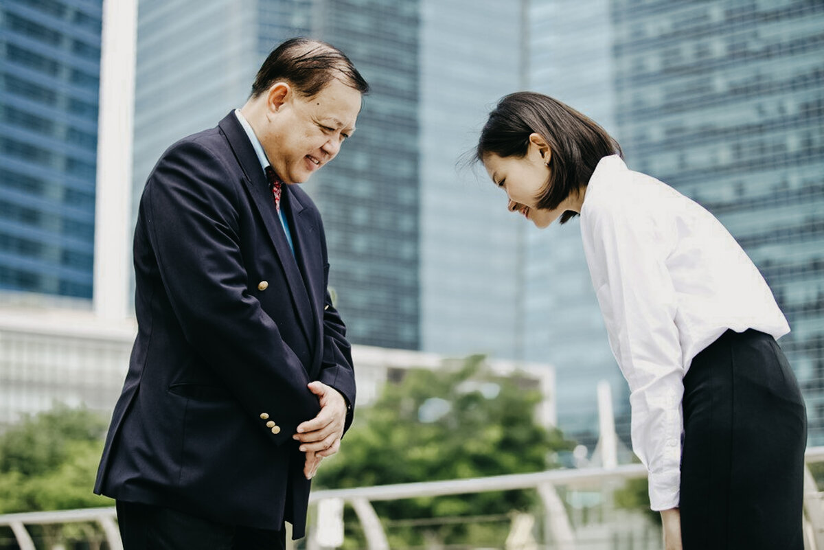 Отличительная черта японцев - покорность.