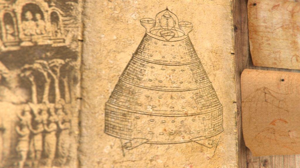 Виманы летательные аппараты древней индии рисунки