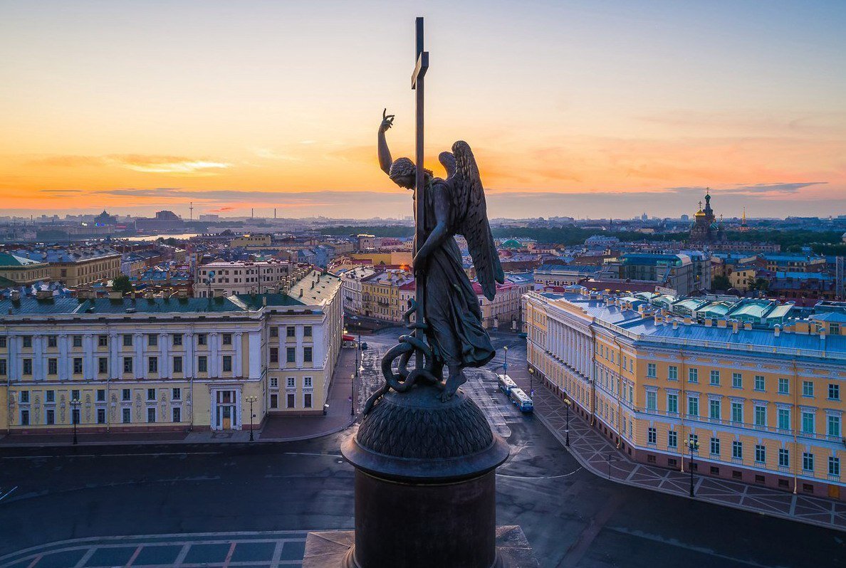 александровская колонна санкт петербург