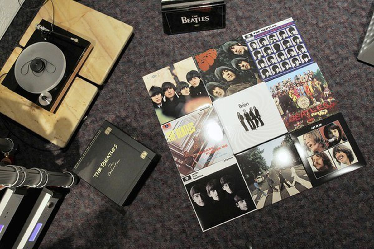 Коллекция винила Beatles