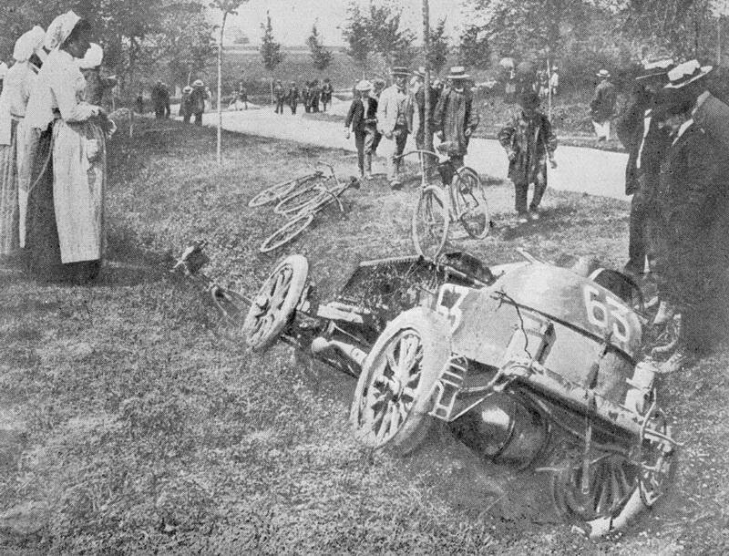 Трагическая история гонки "Париж-Мадрид" 1903 года.