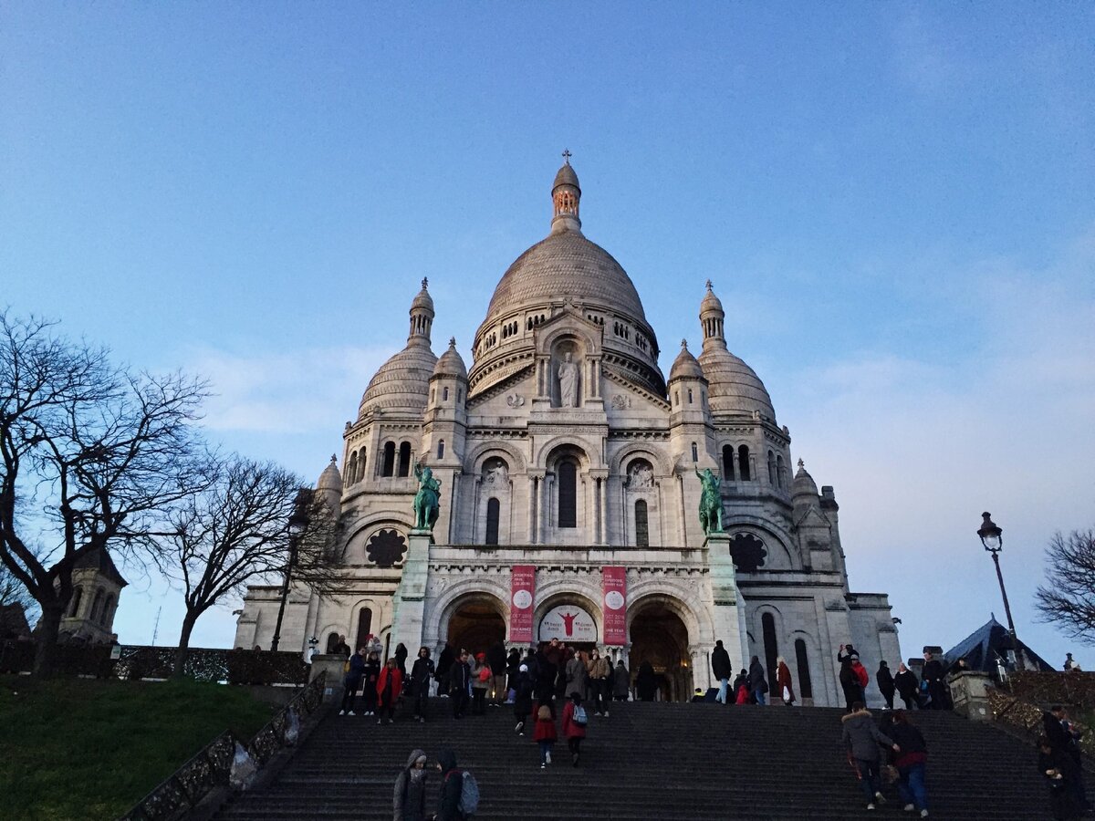католический храм Базилика Сакре-Кёр в Париже