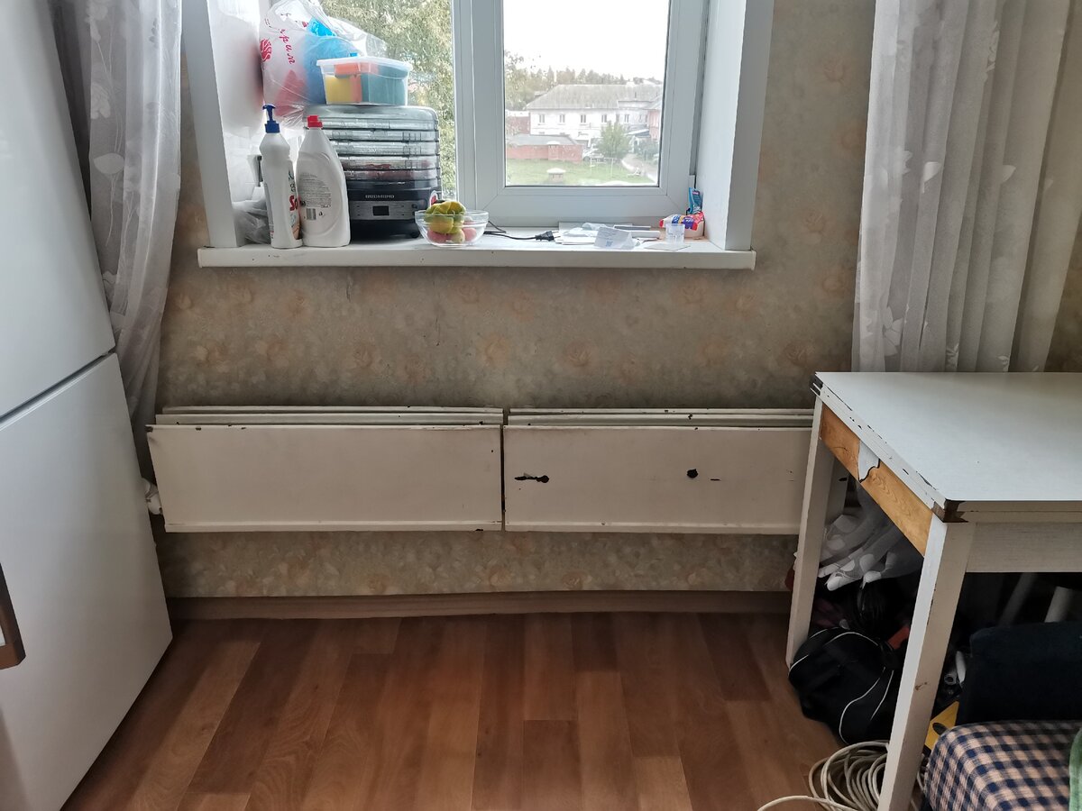 Радиатор на кухне