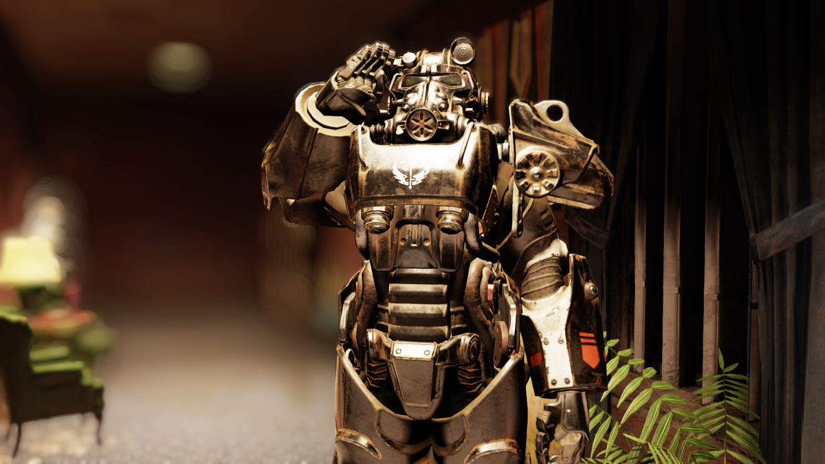 Броня Т-60 - скриншот из игры Fallout 76