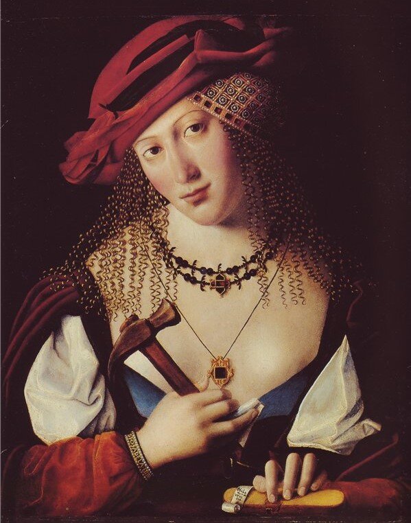 Бартоломео Венетто (1500). Иаиль.Изображение взято на сервисе "Яндекс. Картинки".