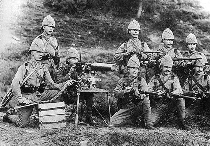 Пулеметный расчет