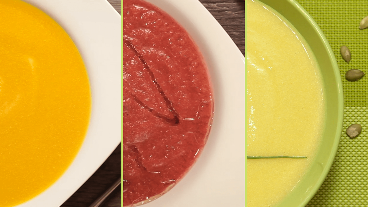 3 ДИЕТИЧЕСКИХ супа-пюре из тыквы, помидоров и кабачков. Простые и БЫСТРЫЕ рецепты