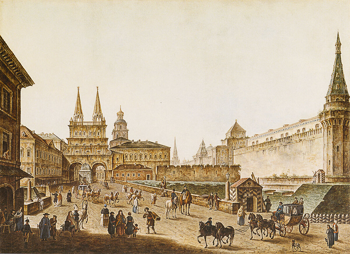 Город москва 1800 год