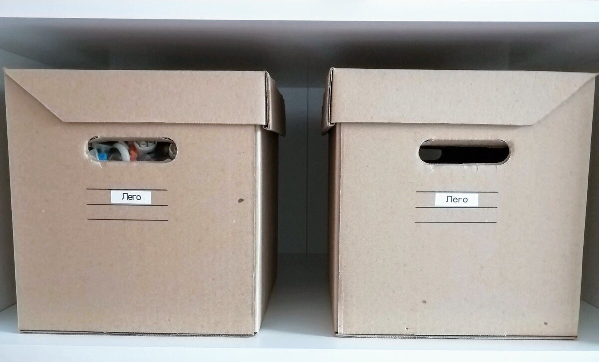 Личное фото. Маркировка помогает поддерживать порядок в детской