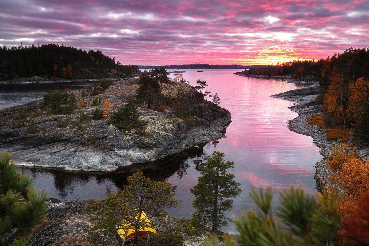 Красоты северо-западной части России.
