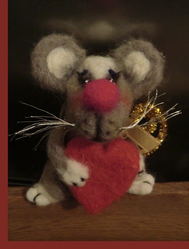 Лилли Бранд - Мышка из шерсти