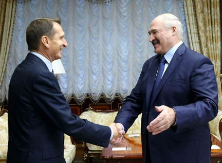 Встреча Лукашенко и Нарышкина