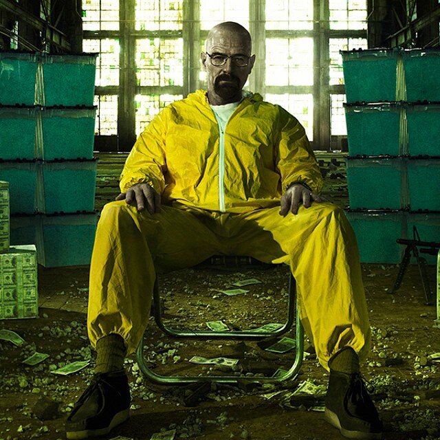Уолтер Вайт из сериала "Во все тяжкие".