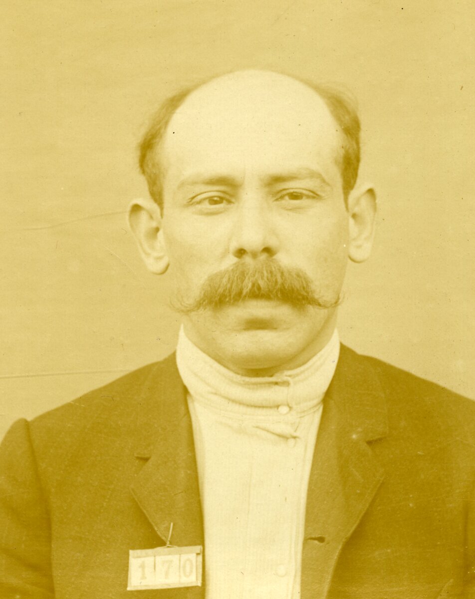 Рудольф Самойлович. Фото из личного дела политссыльного. Гос. архив Архангельской области. 