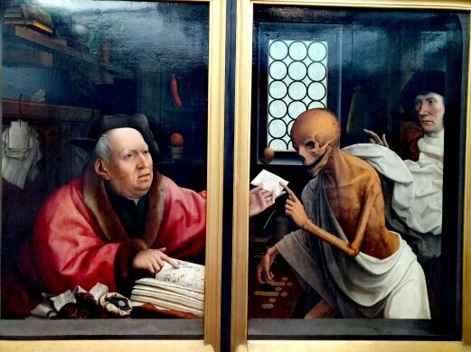 "Sмерть и Скупец", Ян Провуст, 1515-1521 гг.