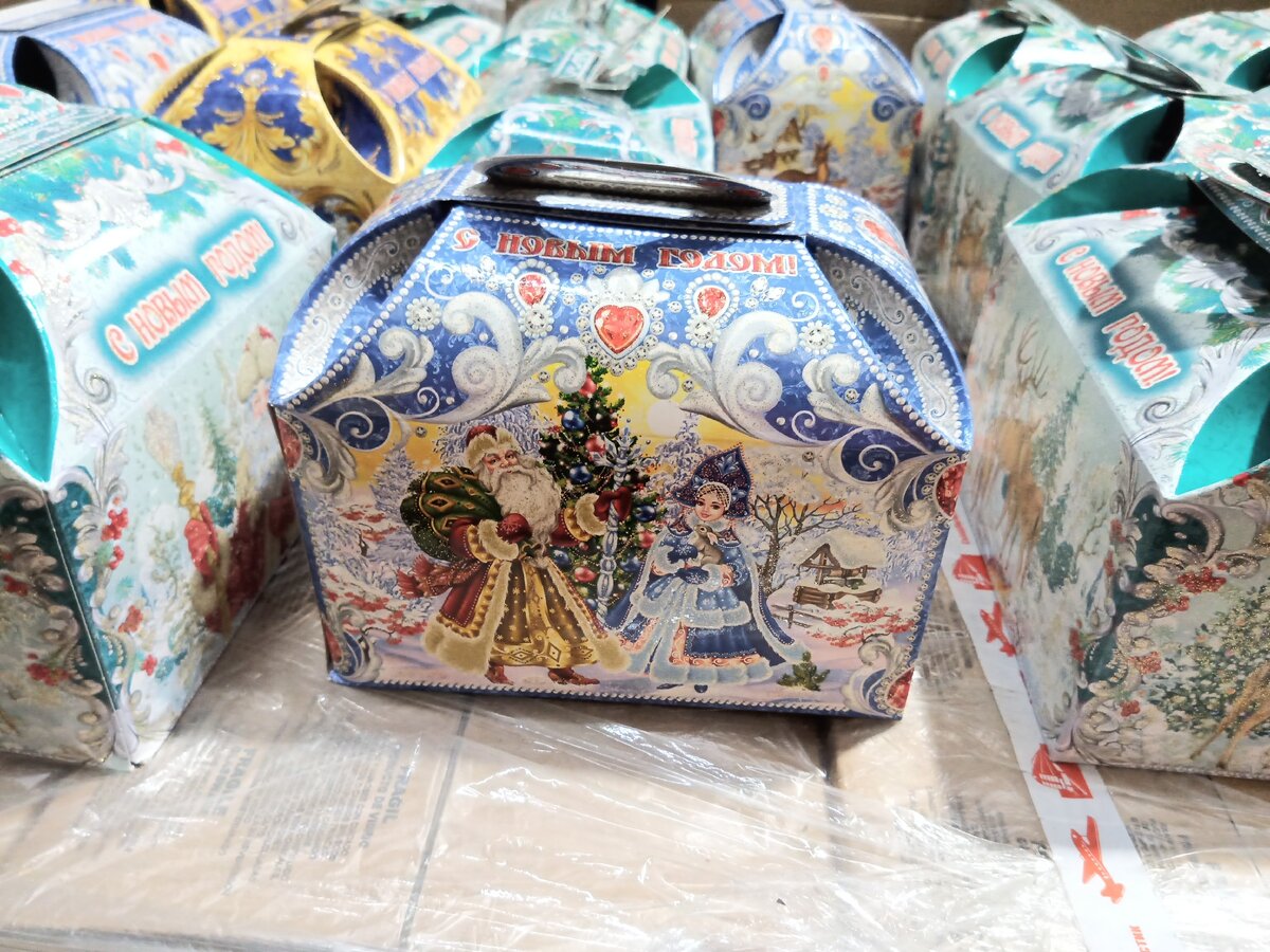 Новогодний ларец. Фото автора.