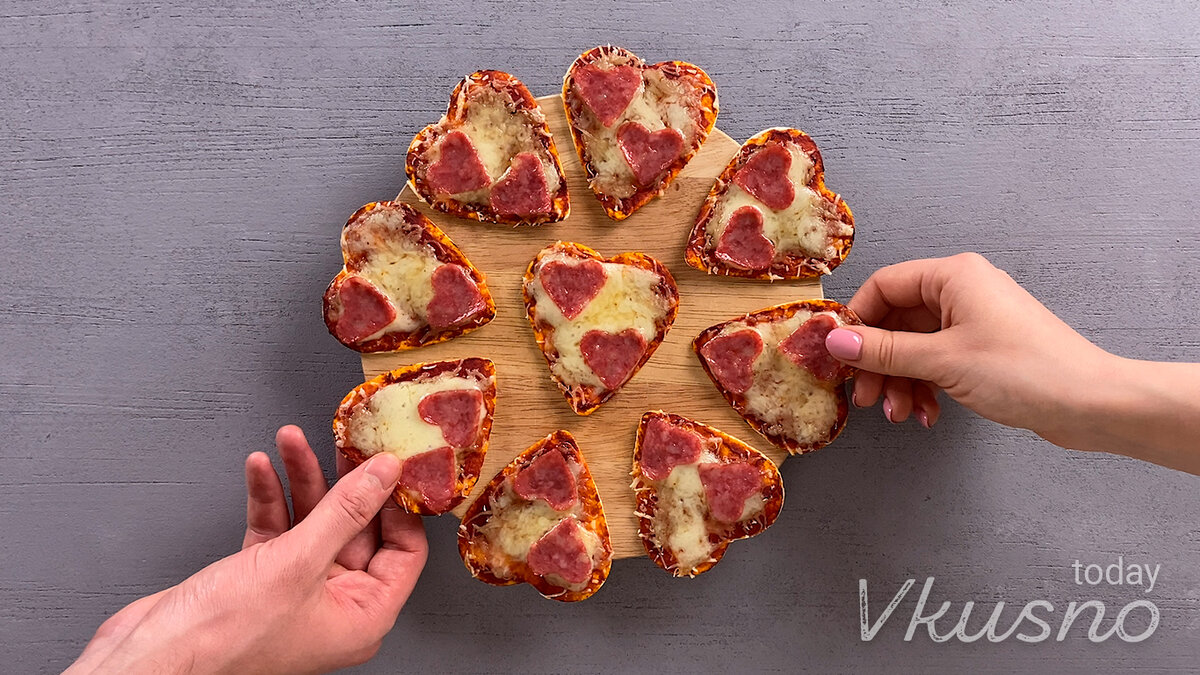 мини пицца для детей на день рождения рецепт с фото | Дзен
