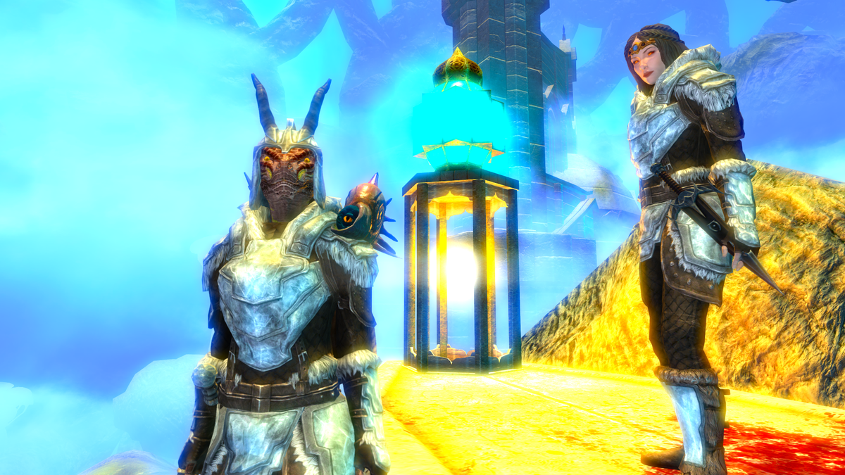 Skyrim LE, Огранные Камни - локация сюжетного мода Carved Brink. У Сераны, кажется, "эти дни".