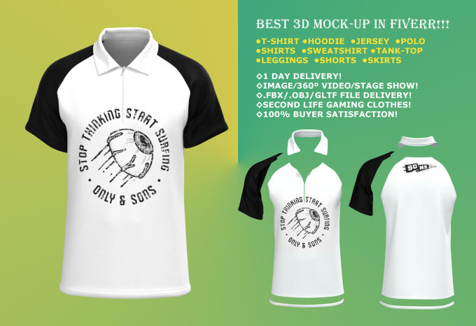 3d clothing mockup