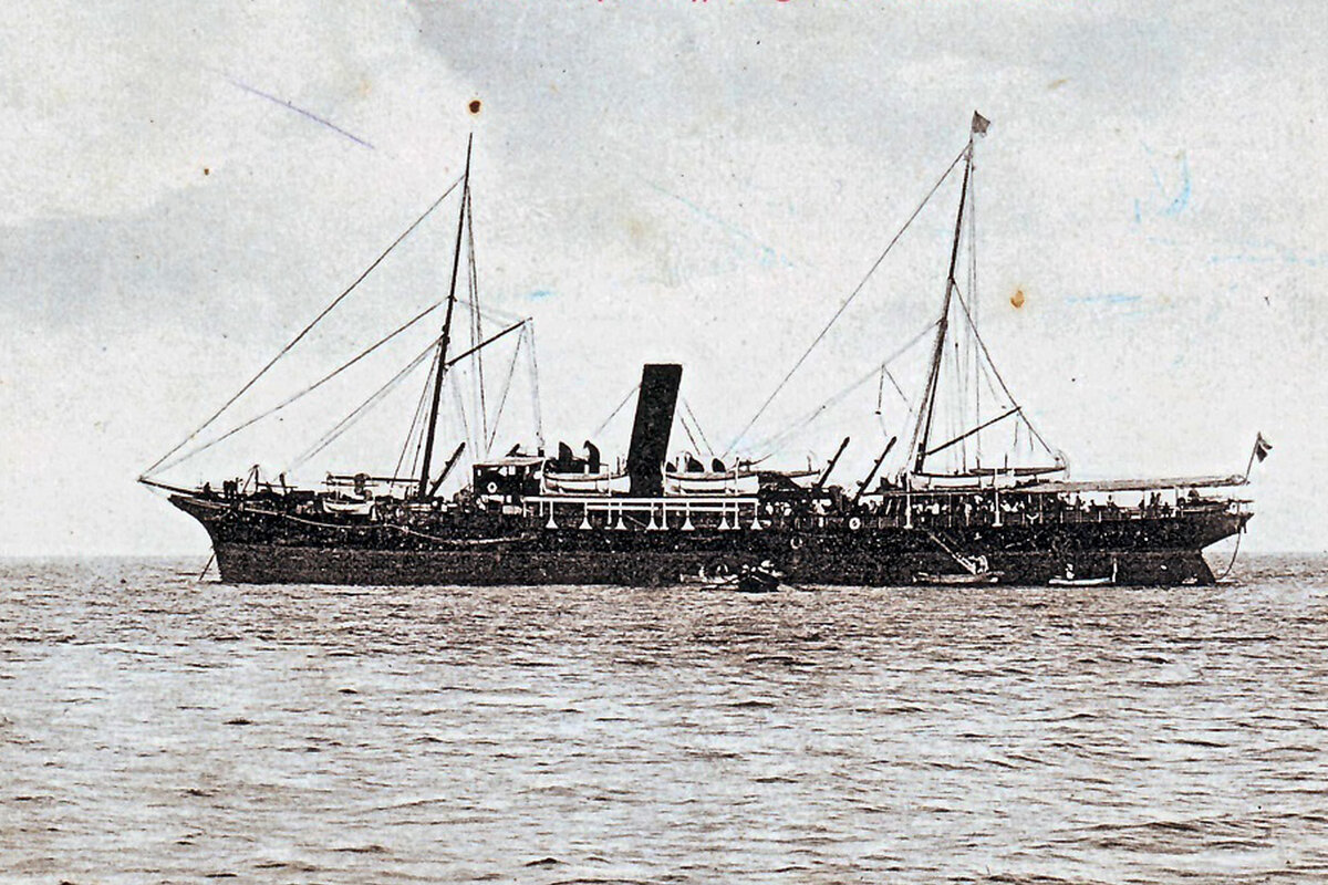 Пароход "Великий Князь Константин"