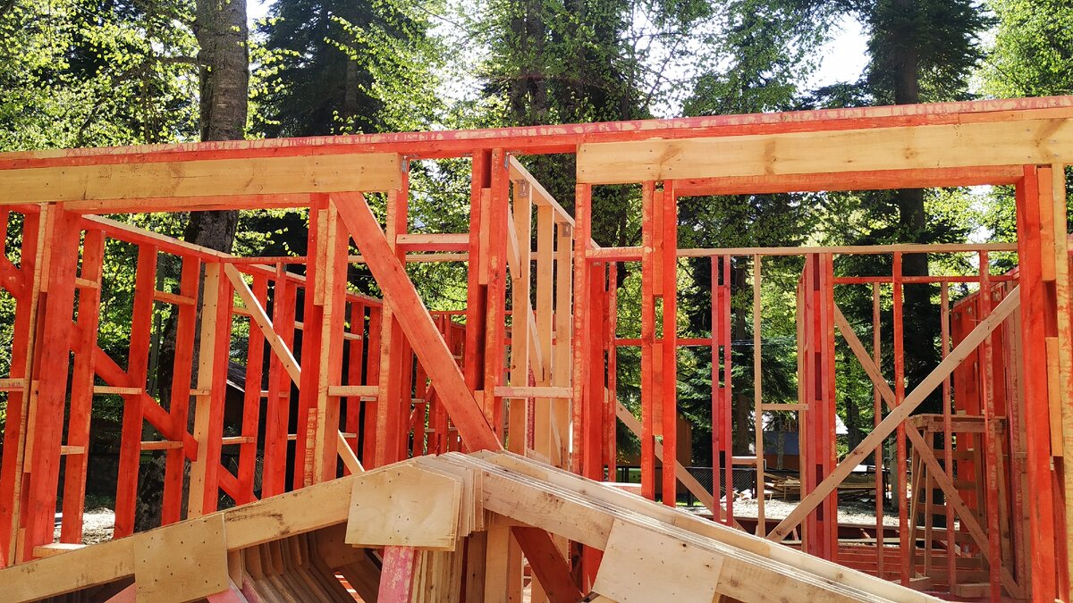 основа  каркасного дома