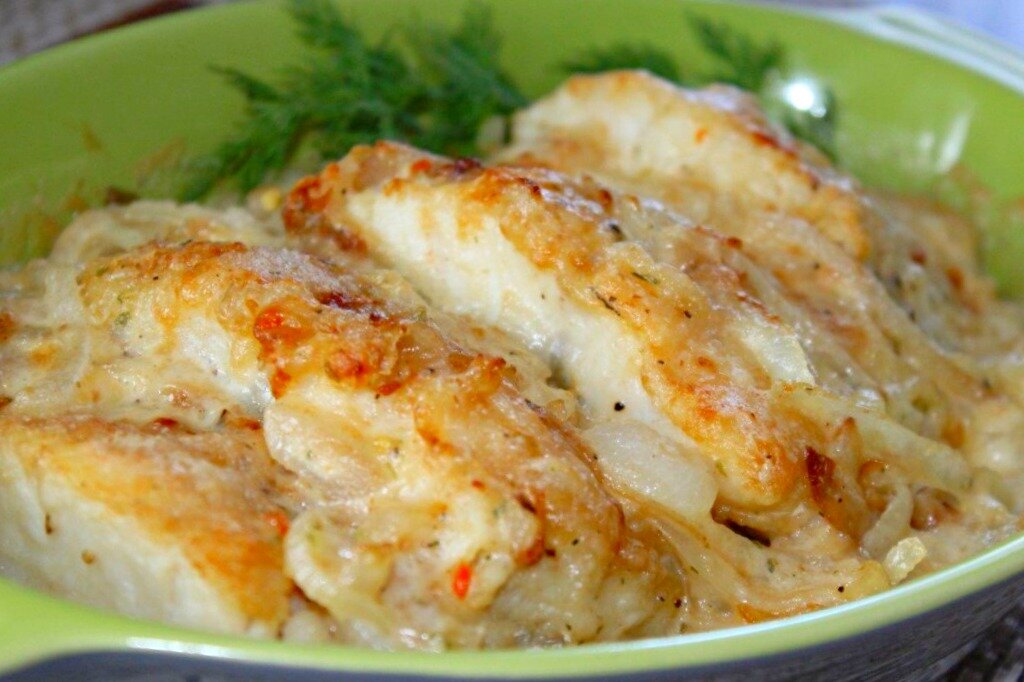 Рецепт готовки Наваги в сметанном соусе | Поделимся лучшими рецептами