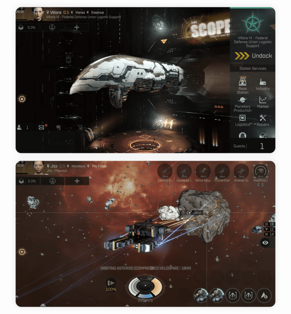 Зарабатывайте деньги и покупайте корабли.