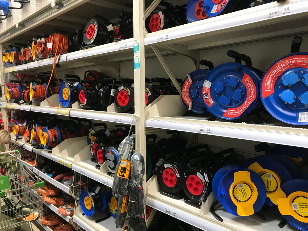 В строительных гипермаркетах вариантов огромное множество 