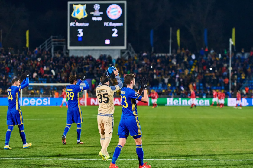 "Ростов" - "Бавария" 3:2